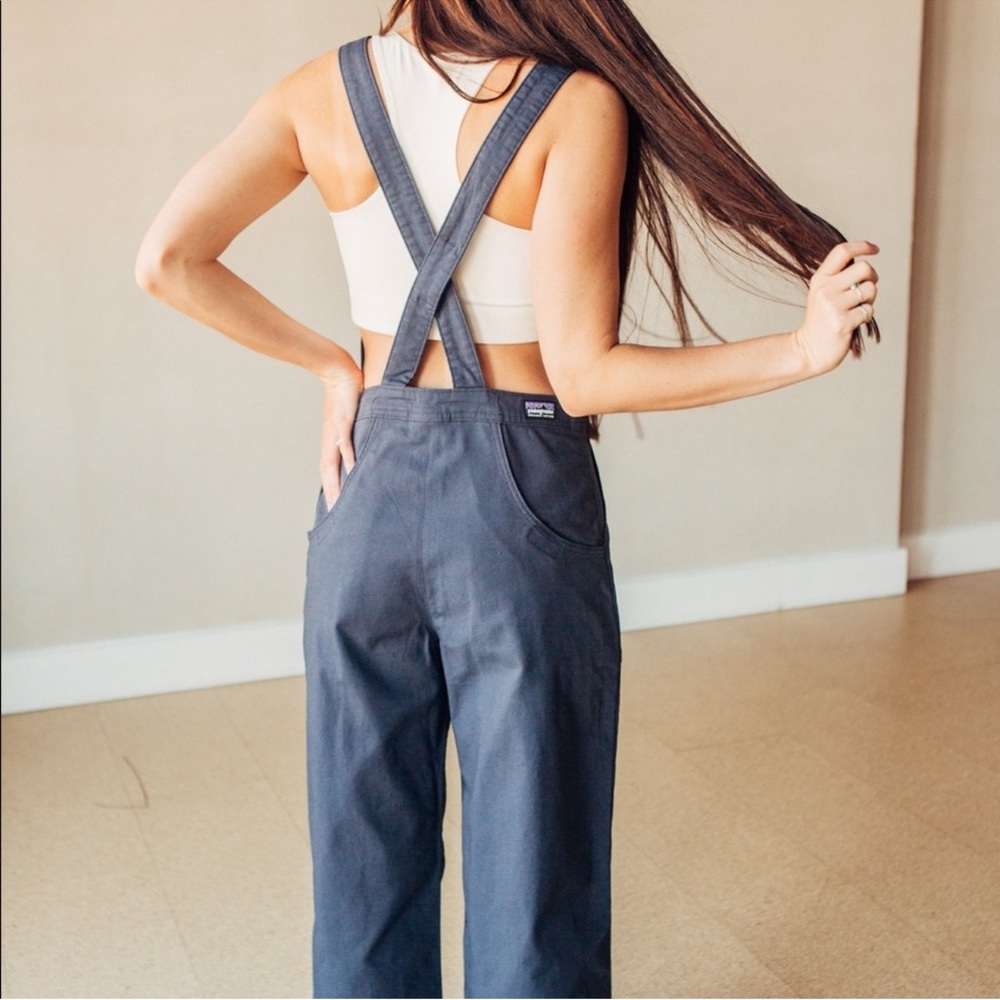 Patagonia  Wide Leg Overalls Size 6 - Picture 16 of 16